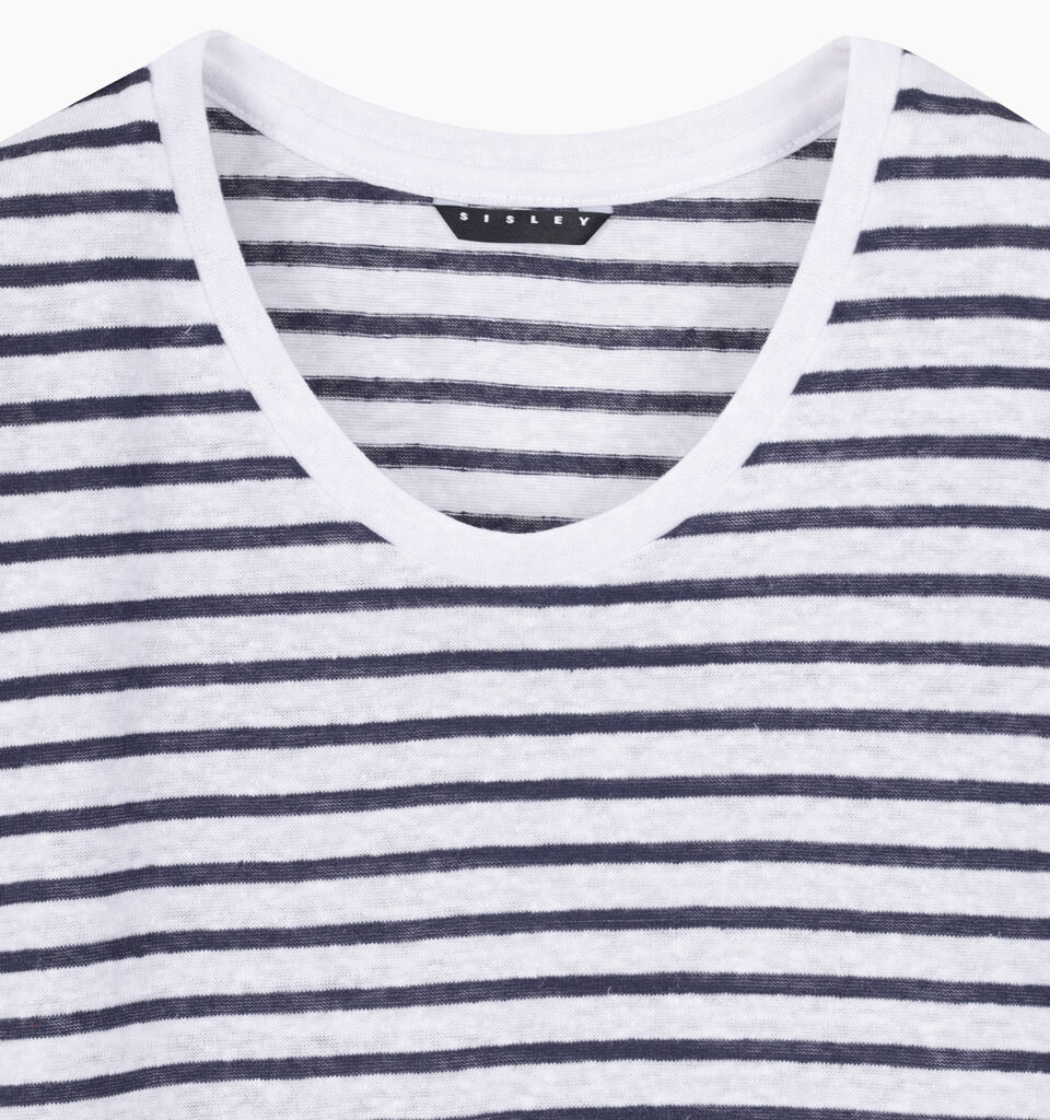 T-SHIRT - sisley k short sleeve t-shirt - Dark Blue | Sisley K image number 4